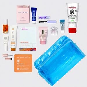 Ulta Skincare/Makeup/Perfume 13 Piece Bundle with Bag